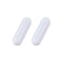 YOKIVE 2 Pcs Magnetic Stir Bar, PTFE Coated Cylinder Type Stirrer for Lab Liquid Solution Mixing (White, 0.79 x