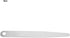 5pcs Feeler Gauge Metric Thickness Gage Measurement Tool, 0.2 Thickness Filler (0.2)