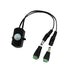 RGBZONE Automatic Mini 5A PIR Infrared Motion Sensor Detector Switch for LED Strip Light + Female Male DC Power Connector