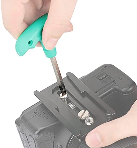CAMVATE Silver Stainless Steel Straight Screwdriver Assembly Tool with Plastic T-handle - 2825