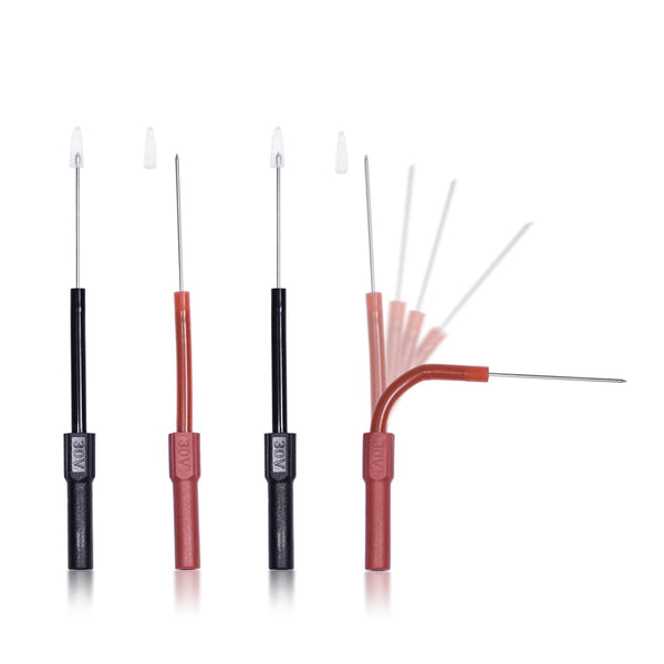 Back Probe Kit, 4 PCS Flexible Back Probes Automotive Diagnostic Test Repair