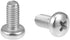 uxcell M5x10mm Machine Screws, Phillips Cross Pan Head Screw, 304 Stainless Steel Fasteners, 20Pcs