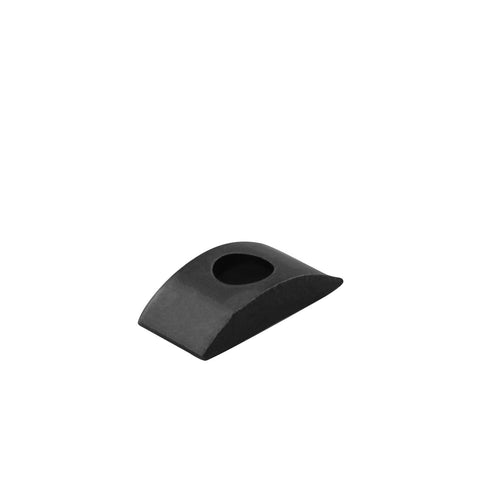 12PCS Black M8 Solid Half Moon Nuts, Washer Spacer Furniture Hardware Accessories for Furniture Connect