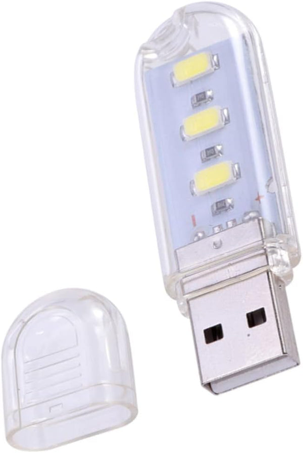 POPETPOP USB LED Night Light Portable Mini Table Lamp for Laptops and