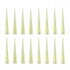 Pipette Tips 200 UL, 1000 PCS Clear Yellow Universal Plastic Liquid Pipette Tips
