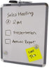 BAZIC 11" X 14" Magnetic Dry Erase Board w/ Marker & 2 Magnets by BAZIC Products