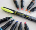 Tombow Kay Coat Double-Sided Fluorescent Highlighter Pen, 10 Color Set