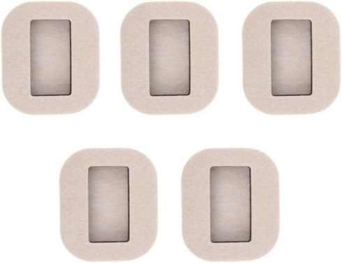 Balacoo 5 Pcs Chair Roller Wheels - Bed Stoppers Furniture Wheel Stopper, Felt Pads for Wood Floor and Carpet