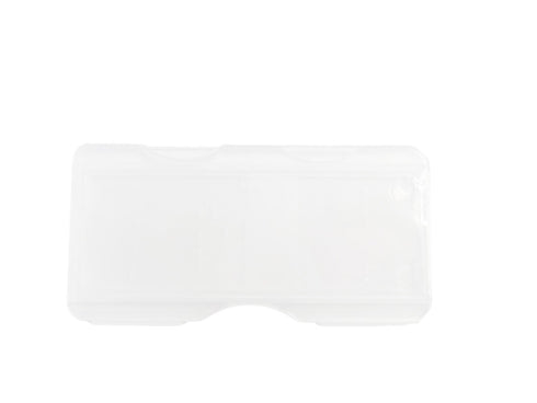MUHWA 25 PCS Plastic Microscope Glass Holder Slide Box for one Slide