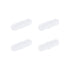 MECCANIXITY Magnetic Stirrer Mixer Stir Bar Rod 20mm x 6mm Ring Shape PTFE Coating for Laboratory, 4Pcs