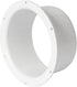 5" Inch Pack of 2 Duct Connector Flange, Plastic Straight Pipe Flange for Heating Cooling Ventilation System