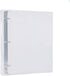 Filexec Products 1-Inch 3 Ring Binder, D Ring, Clear, Pack of 2 (50301-62223)