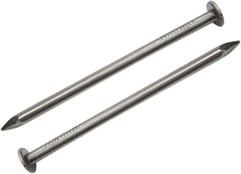 cSeao 100pcs Metal Cement Wood Sliding Nails, 50mm 2" Length, Common Hanging Nails