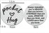 MIXJOY 2-Sided Pocket Hug Token - You Are Braver Than You Believe, Love Gift Miss You Note, 1.5", Silver