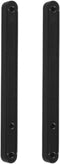 PRETYZOOM 2pcs 180mm Black Side Mount Drawer Guide Rails with Furniture Slides