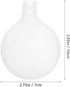 3.93X2.75X2.75 Inch ARTIBETTER Small Frosted Milk White Lamp Shade Replacement Lampshade for Indoor Table Lamps