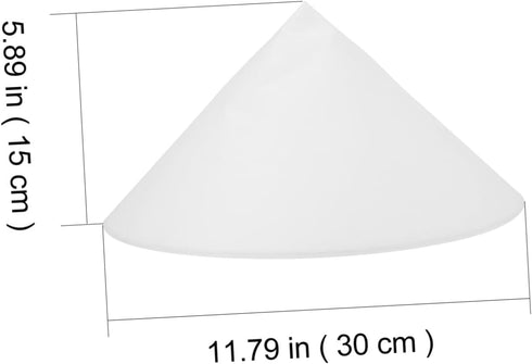 Tofficu Lamp Shade Umbrella Shape Light Socket Cover Cloth Lampshade for Table and Floor Lamps Versatile Indoor