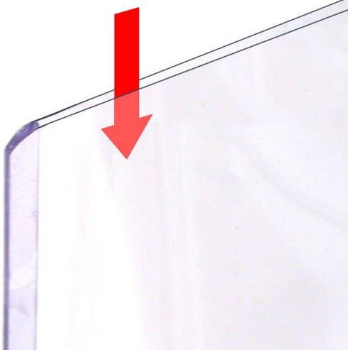StoreSMART Rigid Print Protectors 10-Pack - 8 1/2" x 11" Top Loaders