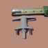 Accordion Hurricane Shutter Lock Kit with T-Handle - White, Same Key Number