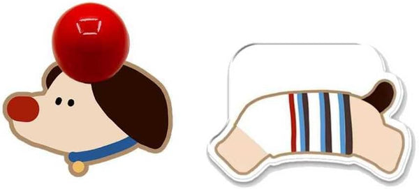 Pawdola Cute Dog Shaped Toilet Lifter Set Puppy Style Toilet Seat & Lid
