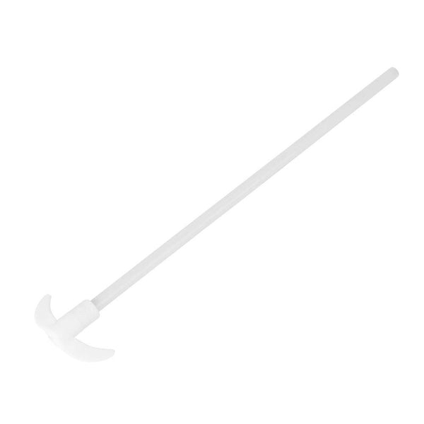 PTFE Stir Bar Coated, PTFE Propeller Steel Stirring Rod for Laboratory Use, High Temperature Resistant, 250mm Length