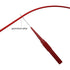 10pcs Multimeter Test Probe Back Probes, 0.7mm Test Pin Non-Destructive Insulation Piercing Needles