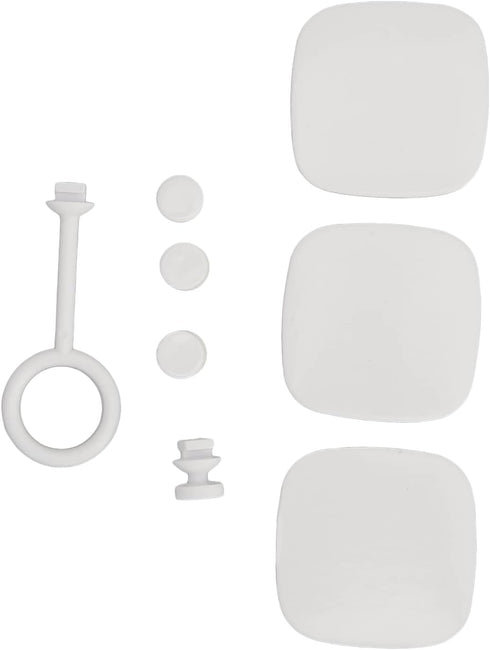 Rongm Smart Pusher Fingerbot: Bluetooth Remote Timing Voice Control for Garage Door, Light, Fan (White)