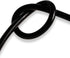 QuQuyi 1/4" (6mm) ID x 3/8" OD Silicone Vacuum Tubing Hose, Black High Temperature Food Grade Tube for Pump Transfer,
