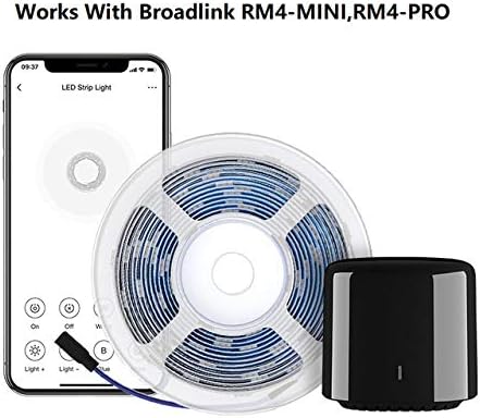 9.8ft 32-60'' RM4 RM4 16 5050 Broadlink TV LED Backlights, LED Strip Lights with Remote for TV, USB Powered, Works
