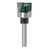 Yakamoz 1/4 Inch Shank Flush Trim Plunge Router Bit with Ball Bearing for Woodworking, 3/4" Cutting Diameter