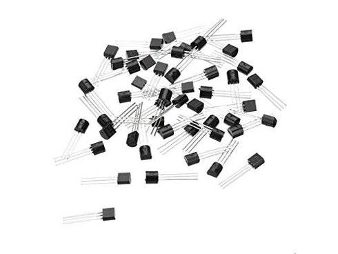 Loreso Transistor Variety Pack, 600 pcs Assortment Kit Box with 24 Value NPN PNP Transistors for Electronics Projects