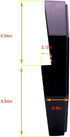 aeobdai Siding Mounting Bracket for Outdoor Light Vinyl Siding Hangers for Porch Lights Outdoor Wall Sconce Motion