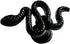 AugustknowU Door Knob Push Pull Door Knob Zinc Alloy Snake Handle Snake Small Snake Handle Single Hole Handle Wardrobe