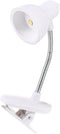 WTWU Rotatable Tiny Table Lamp with 360 Degree Rotating Neck Portable Clamp on