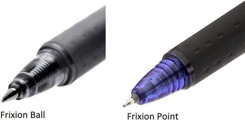Pilot FriXion Point Clicker 0.5mm, Erasable Gel Needle tip Pens, Extra Fine Point, 6 pack (Navy Blue)