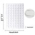 Clear Sticky Tack Adhesive Poster Tacky Putty, Removable Round No Traces Adhesive for Festival Decoration (350)
