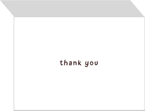 CafePress (20-pack), Dog And Squirrel Thank You Cards (Pk O Greeting Card Note Card with Blank Inside, Birthday Card