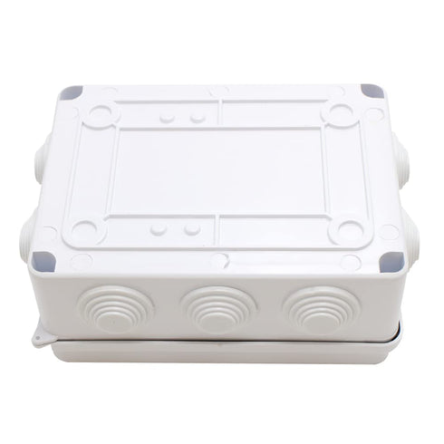 MAKERELE IP65 Watertight Electrical Box, Plastic Waterproof Dustproof Universal Electrical Project Enclosure, White