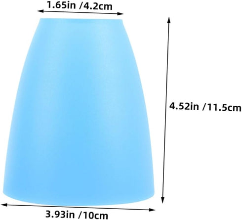 3pcs DOITOOL Lamp Shades for Nightstand Replacement Covers for Table Lamps Flat Head Horseshoe Room Decor Opening