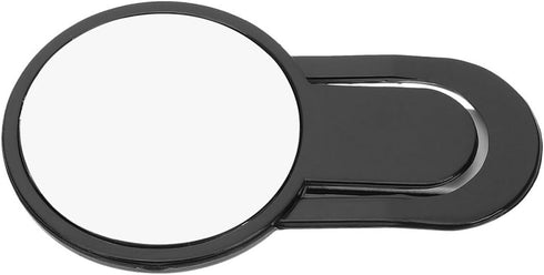 3.54 1.96 Inch Cubicle Rear View Mirror for Office Desk - Lightweight Clip-on Monitor Mirror to See Behind You Reduce