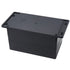 Zulkit Junction Box ABS Plastic Dustproof Waterproof IP65 Electrical Project Enclosure, Pack of 1