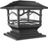 4x4 5x5 6x6 (1 Pack) Davinci Lighting Edison Solar Outdoor Post Cap Lights - - Bright LED Light for Fence Deck Garden