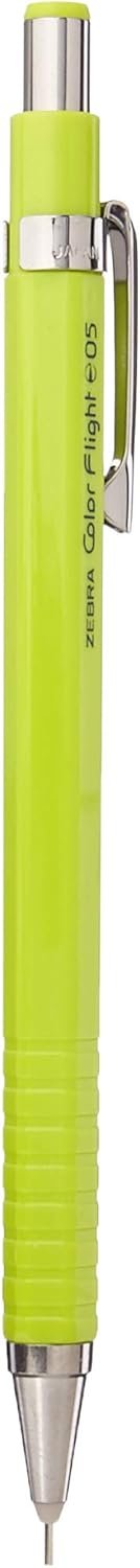 ZEBRA Color Flight 0.5mm Lead Mechanical Pencil - Lime Green Body