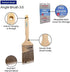 Pro Grade Paint Brushes - 5 Pack Variety Angle Paint Brushes