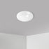 18.7cm iplusmile Replacement Mushroom Ceil Shade, Plastic White Flush Mount Ceiling Light Cover Lamp Dustcovers