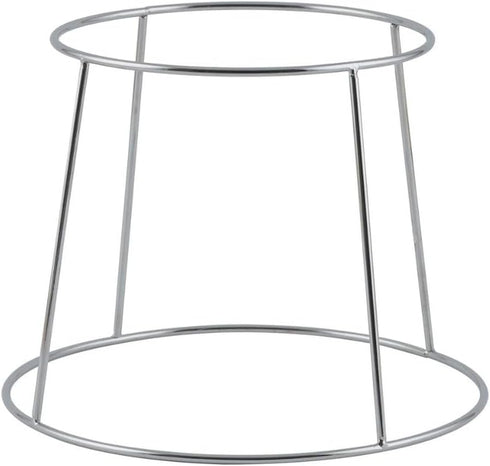 Soro Essentials - 7" Seafood Tray Display Rack Chrome Plated - Buffet Tower Tiered