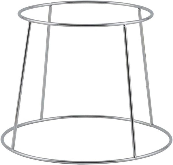 Soro Essentials - 7" Seafood Tray Display Rack Chrome Plated - Buffet Tower Tiered