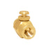 Joywayus Brass Push Button Check Valve Switch 1/4" NPT Female Thread Shut-off Valve.
