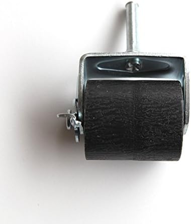 Heavy Duty Caster Wheels Set of 4 (Two Locking, Two Non-Locking) for Metal Bed Frame