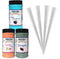 Grape, Pink Vanilla & Blue Raspberry Flavored Flossugar - 3-Pack 14oz Jars